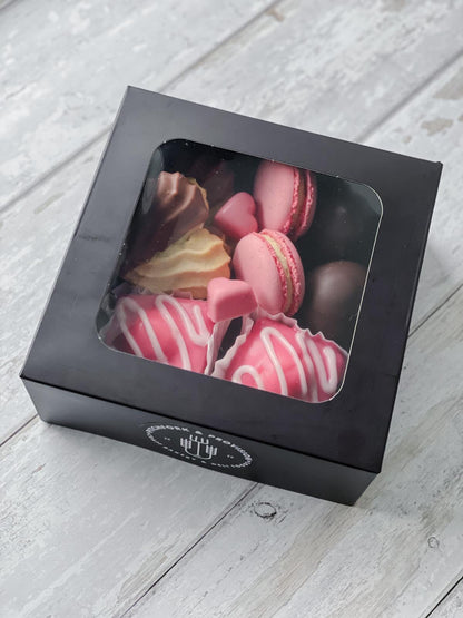 Sharing box of Valentine's Day treats